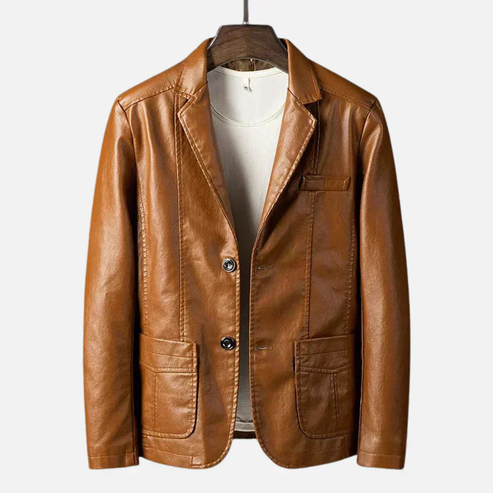 Paul | Vintage Vegan Leather Jacket