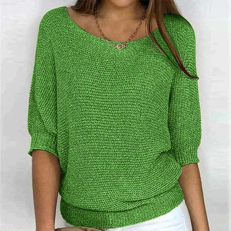 KENDRA – RELAXED CHIC KNIT SWEATER
