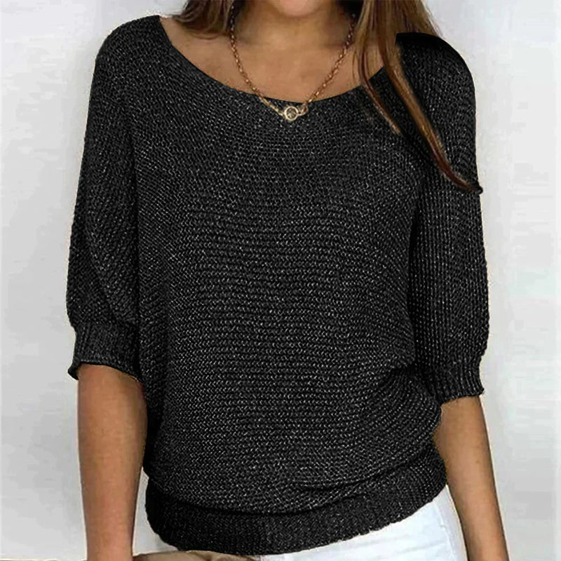 KENDRA – RELAXED CHIC KNIT SWEATER