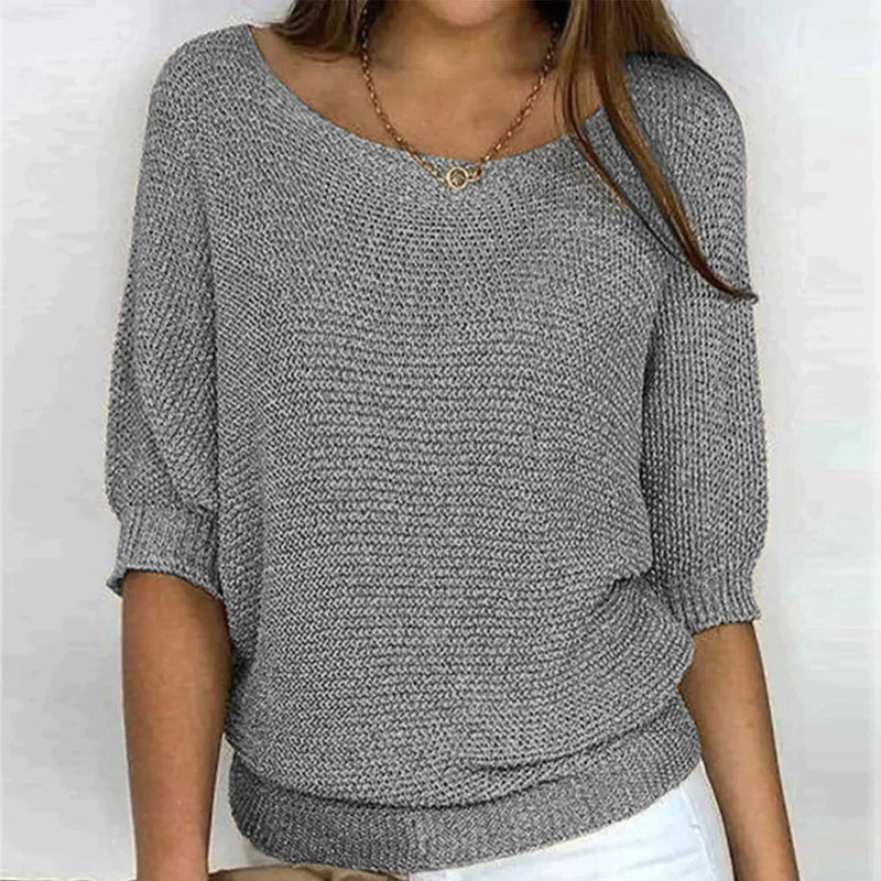 KENDRA – RELAXED CHIC KNIT SWEATER