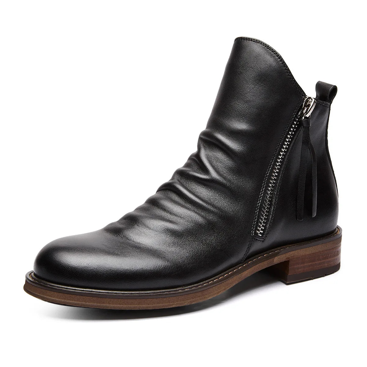 Owens™ | Vegan Leather Chelsea Boots
