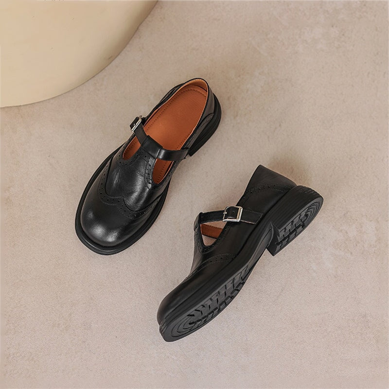ISLA – VINTAGE CHARM MARY JANE LOAFERS