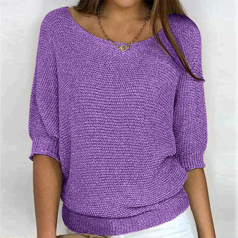 KENDRA – RELAXED CHIC KNIT SWEATER