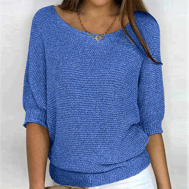 KENDRA – RELAXED CHIC KNIT SWEATER