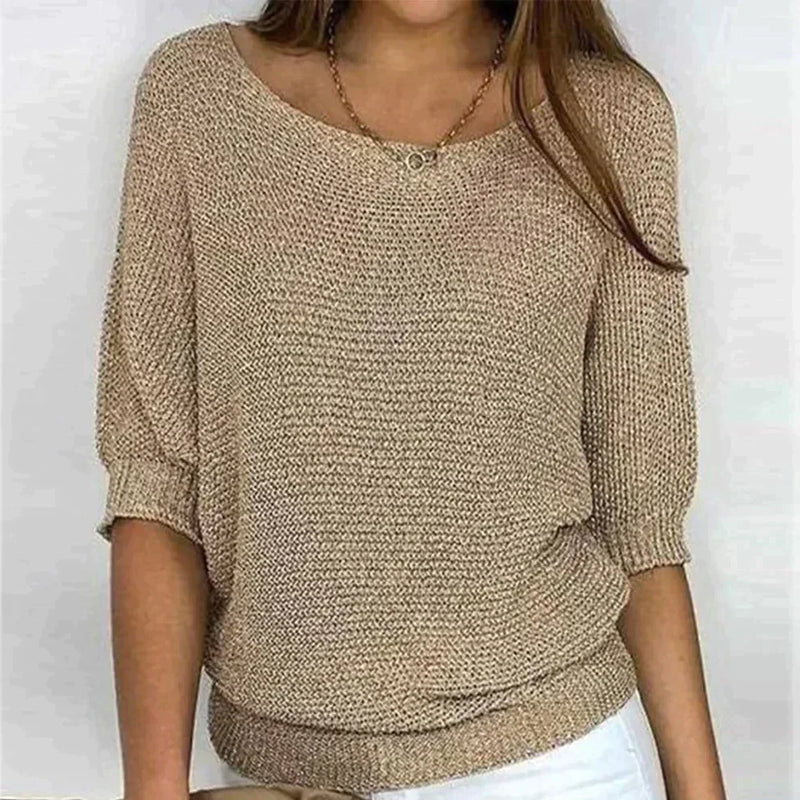 KENDRA – RELAXED CHIC KNIT SWEATER