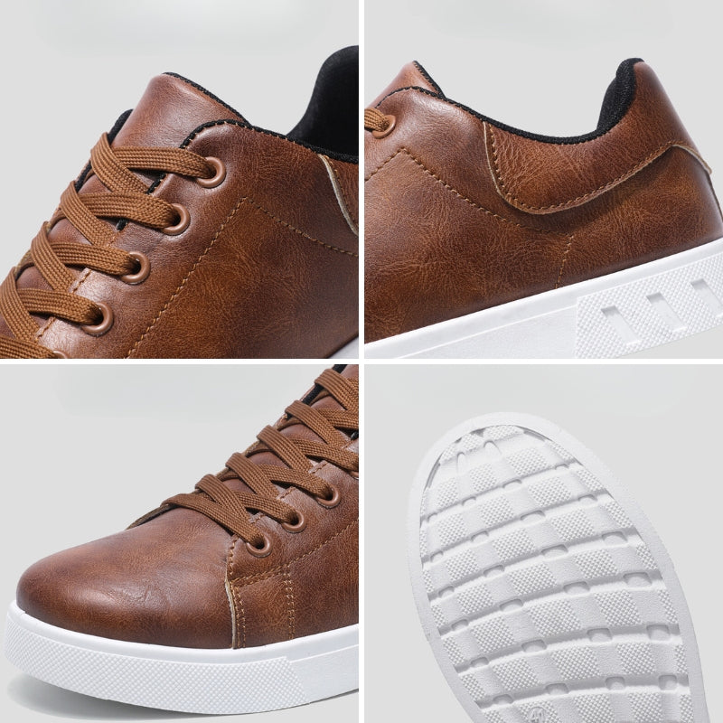 Alden – Men's Vegan Leather Sneakers