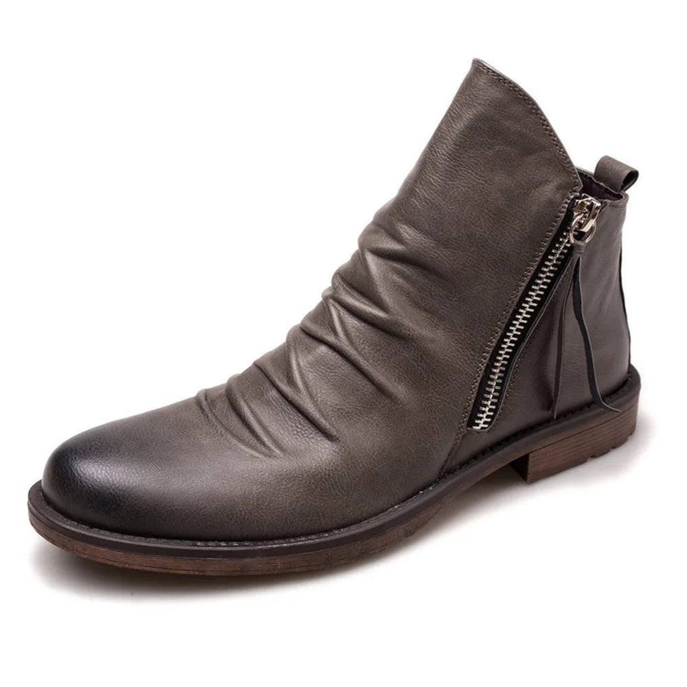 Owens™ | Vegan Leather Chelsea Boots