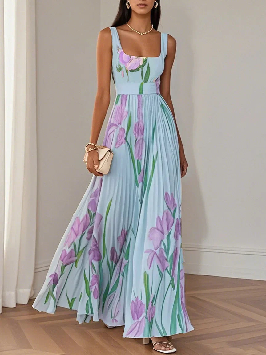 LILA – ELEGANT BLOOM MAXI DRESS
