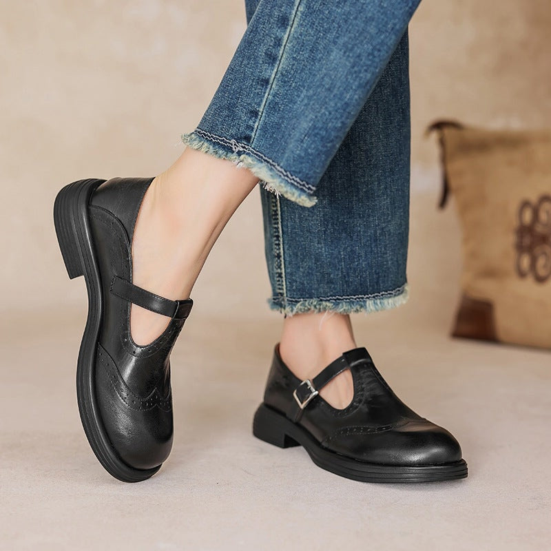 ISLA – VINTAGE CHARM MARY JANE LOAFERS