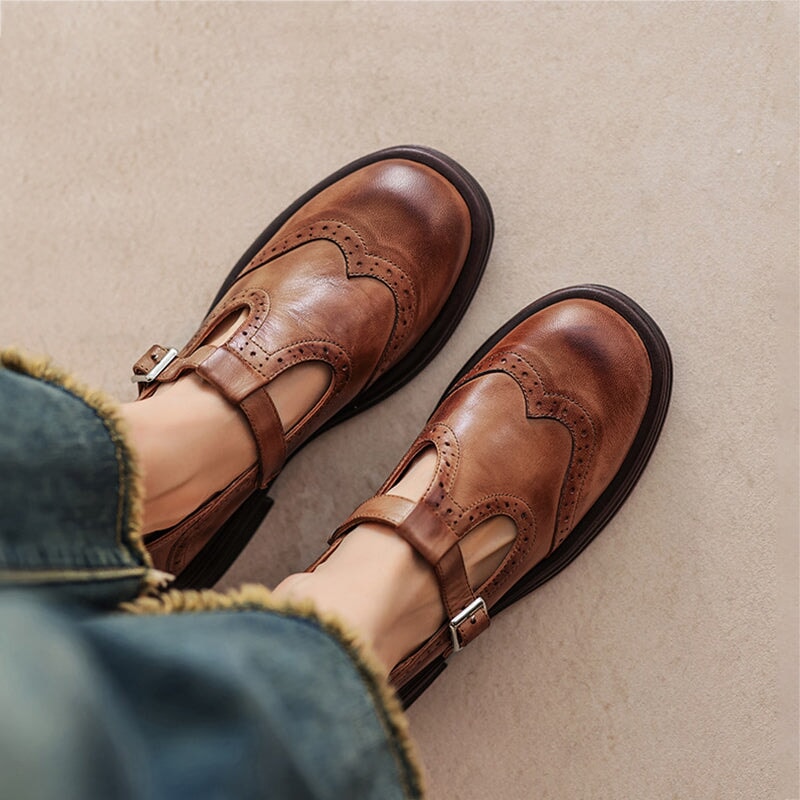 ISLA – VINTAGE CHARM MARY JANE LOAFERS