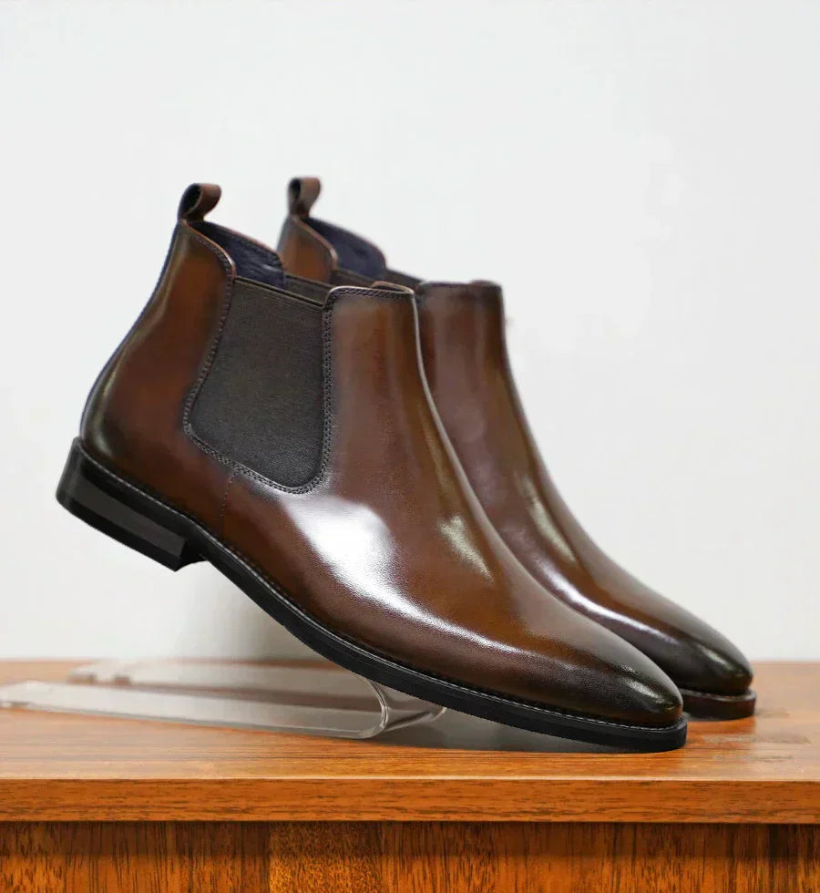 Blake™ | Refined Vegan Leather Chelsea Boots